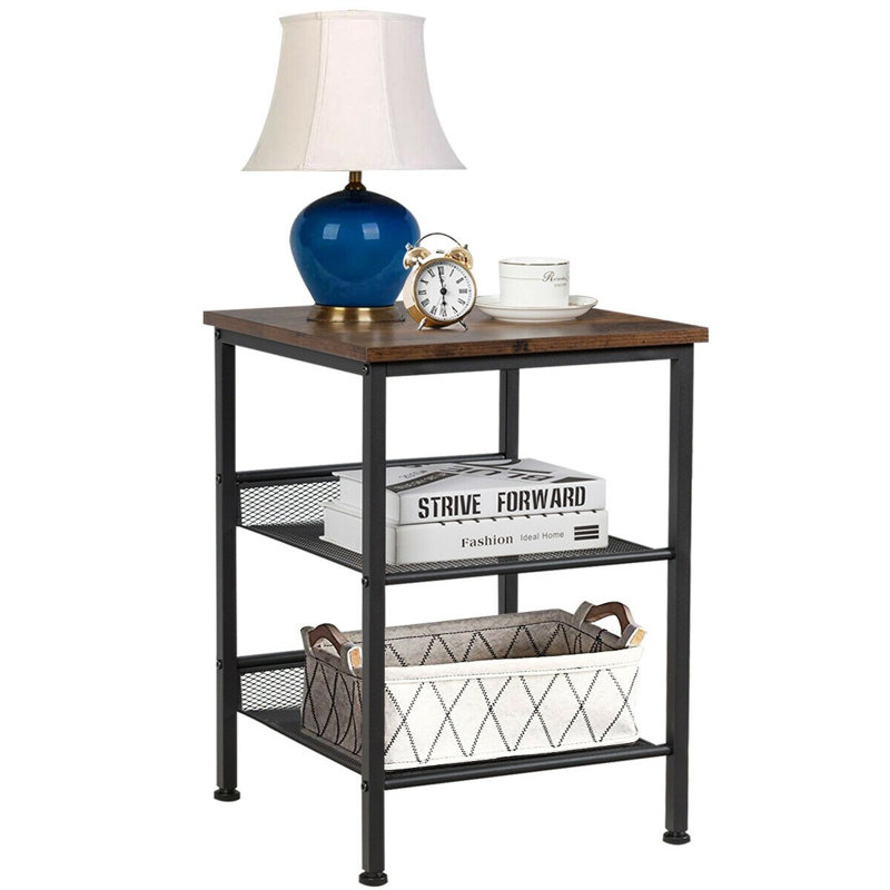 17 Stories End Table Storage Wayfair.ca